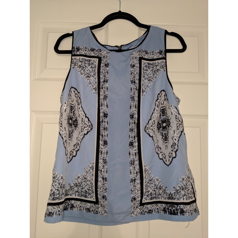Philosophy Baby Blue Tunic Blouse